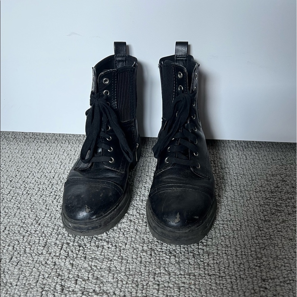 Circus by Sam Edelman Zip Up Combat Boot